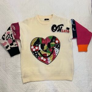Colorful Graphic Sweater